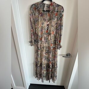 Summer Sale: Lightly worn long sleeve maxi dress